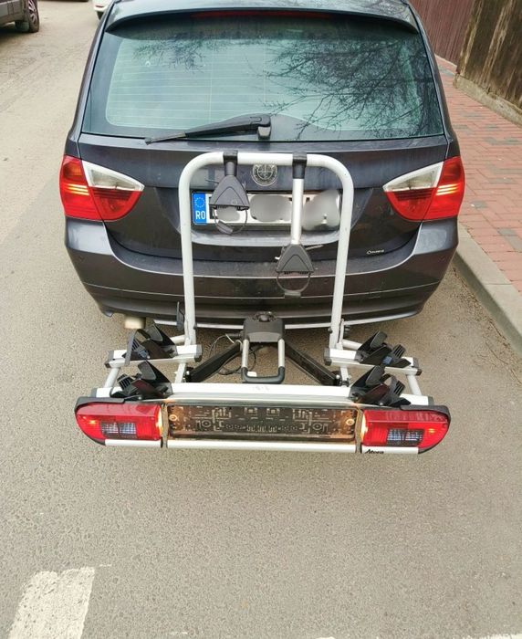 Suport auto 2 biciclete Atera pe carlig