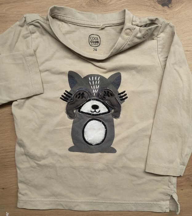 Лот от 6 броя бебешки дрехи CoolClub, момче 74-80см