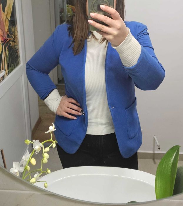 Sacou lejer cu maneca 3/4