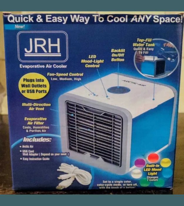 Mini aparat de aer condiționat cu umidificator