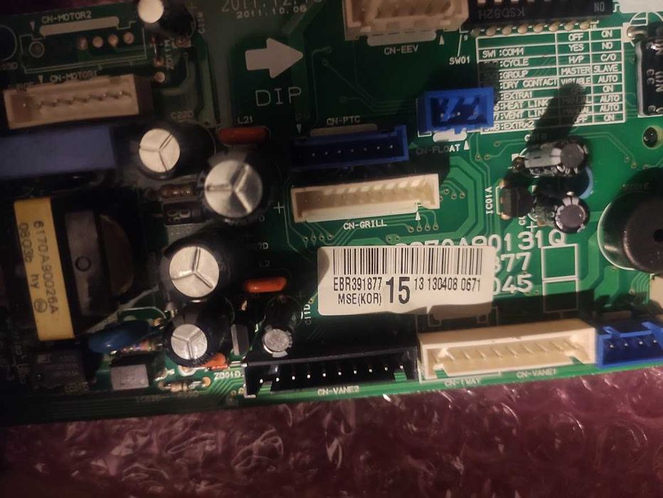 Платка за климатик LG EBR391877