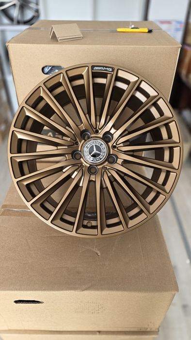 Jante Bronz R18 noi Stil Mercedes Turbine pt E C S CLS CLA GLC GLK V