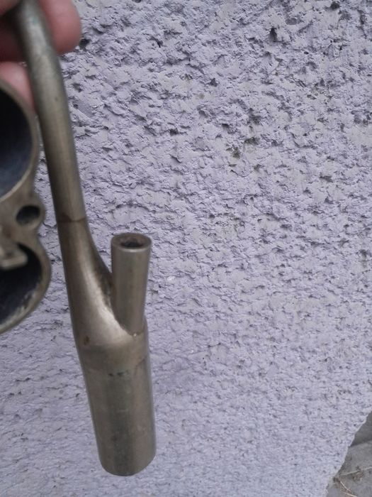 100+ годишна Сребърна ниска проба  Сачан Китайска лула за опиум