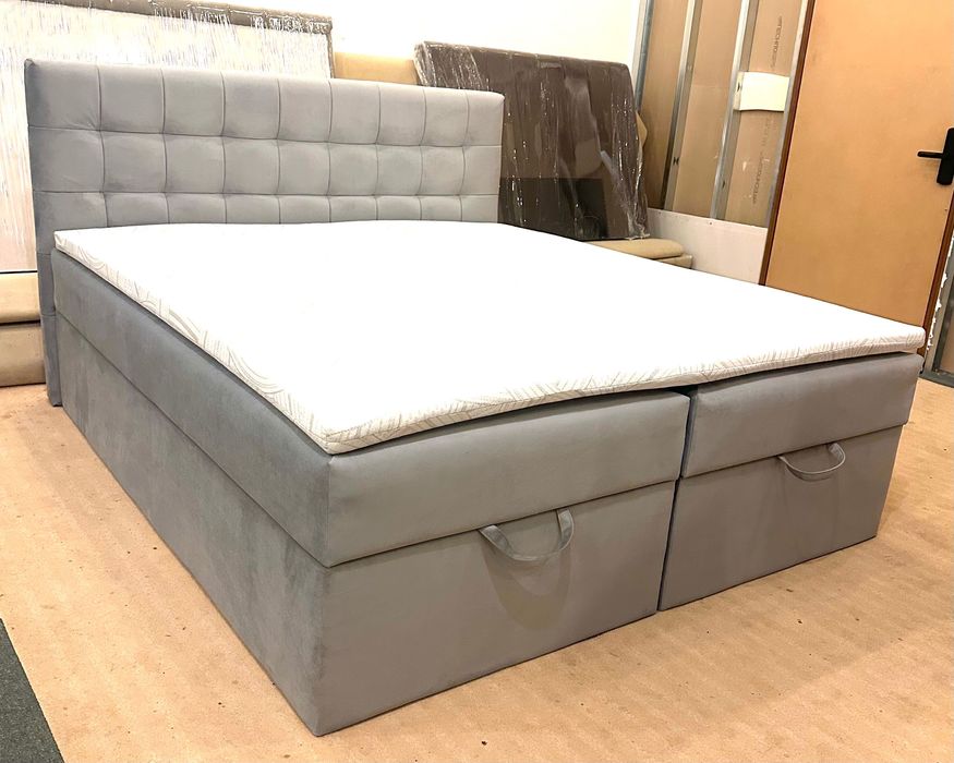 НОВО Бокспринг легло Лион с матрак, ракла и топ матрак