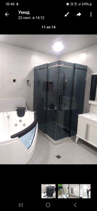 Dush Kabina va oynalarga zakaz olamiz