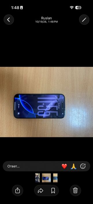 Iphone 16 pro идельаное состояние 91 акб