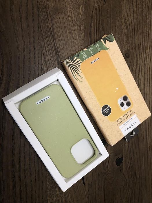 Кейс/ калъв за iPhone 13 / iPhone 13 pro, Жълт/Зелен