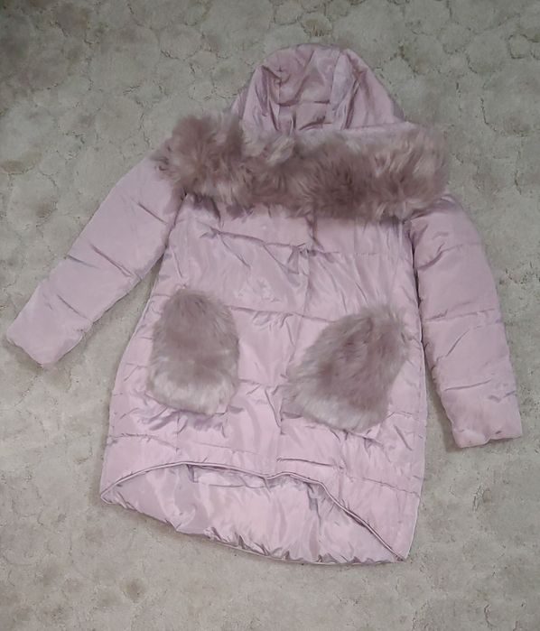 Куртка халафайбер с мехом