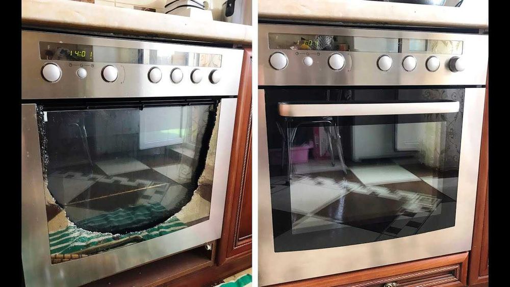 Стекла для жаровых печь