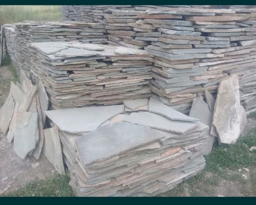 Камень плитнняк 9 видов