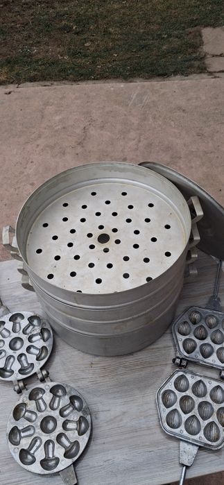 Казан, мантоварка, сковорода, орешница