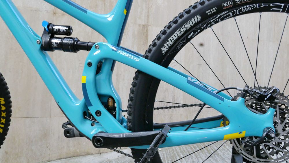 Yeti SB5.5 TURQ, L, 29 цола, FOX 36 Performance 160 мм, FOX Float X, SRAM X01 Eagle 1x12, Code R