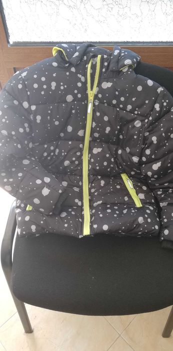 Ново Скиорско яке 128 см!  Яке.8г.us polo, 6г. boboli.