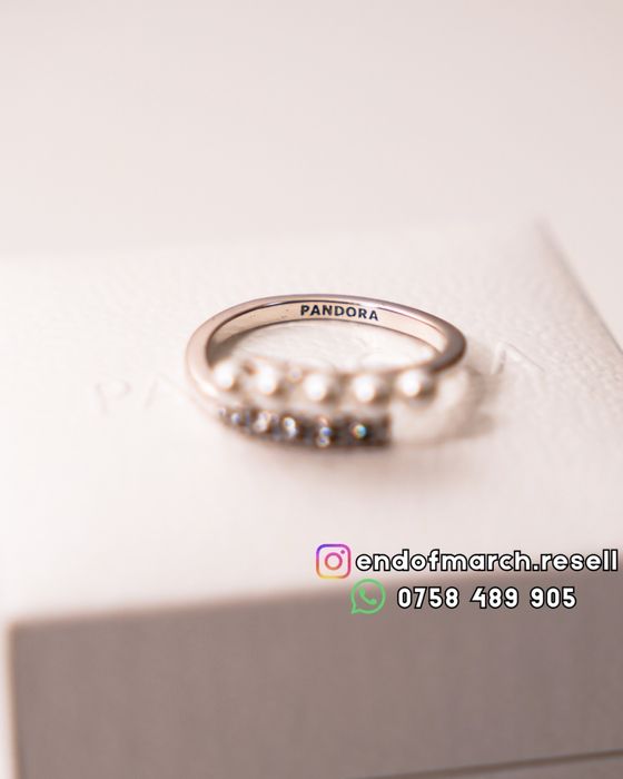 Inel Pandora Pavé Open Ring