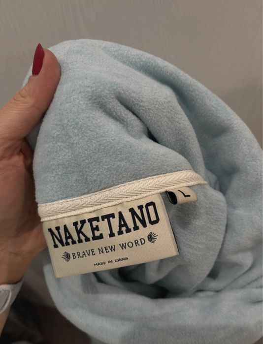 Bluza Naketano albastru deschis