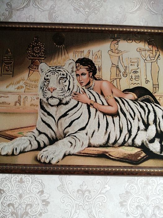 Картина гобелен с блесками