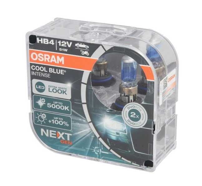 Автомобилни крушки Osram COOL BLUE INTENSE +100%  H1/H4/H7/H8/H11...