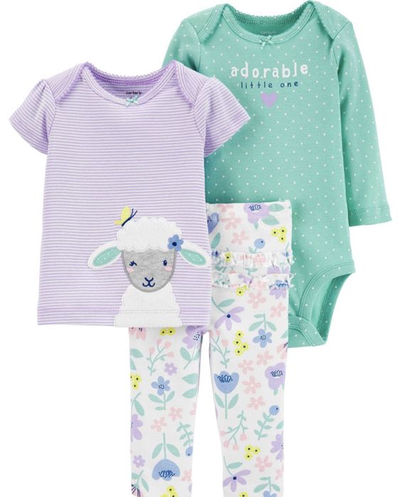 Комплект детский новый качественный carters