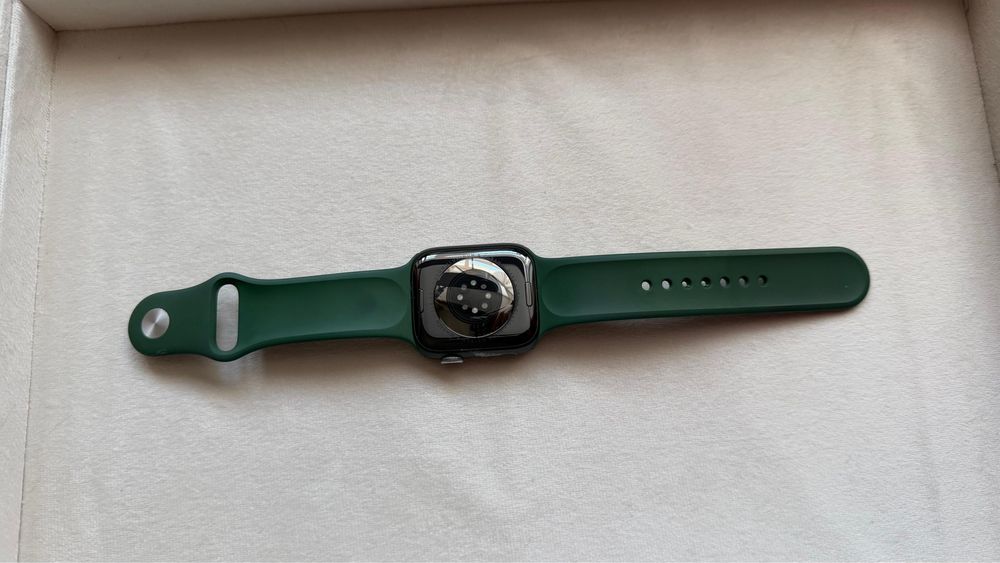 Apple watch 7 серия зеленый цвет 45 мм