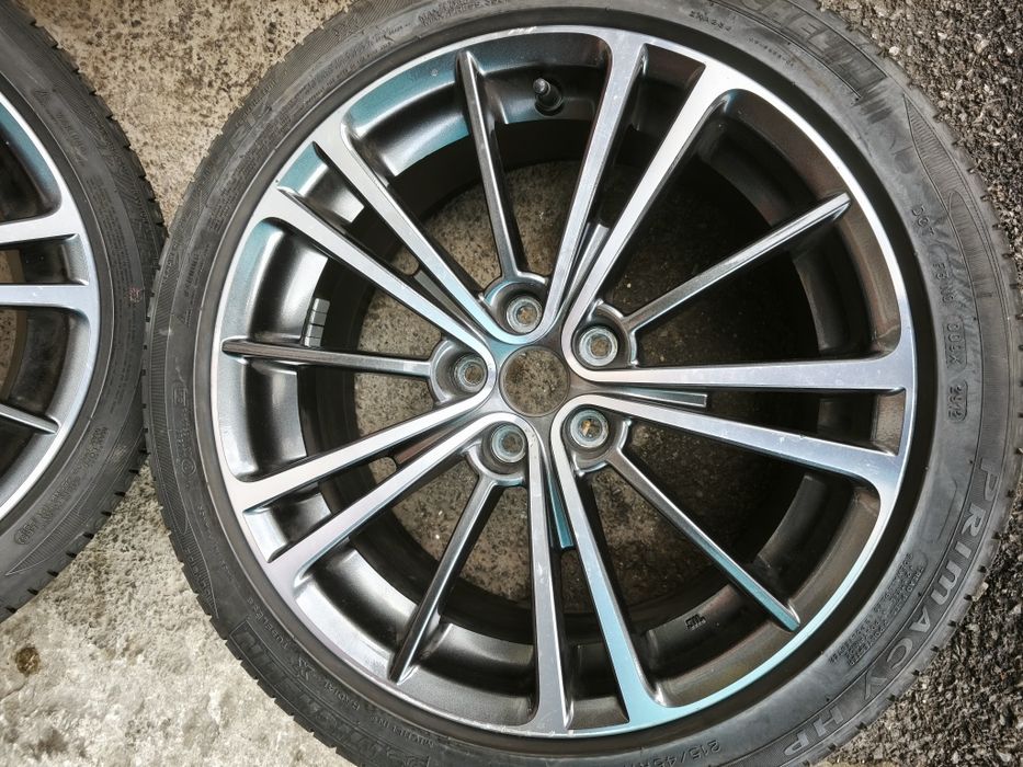 17" 2броя Оригинални алуминиеви джанти за Subaru.