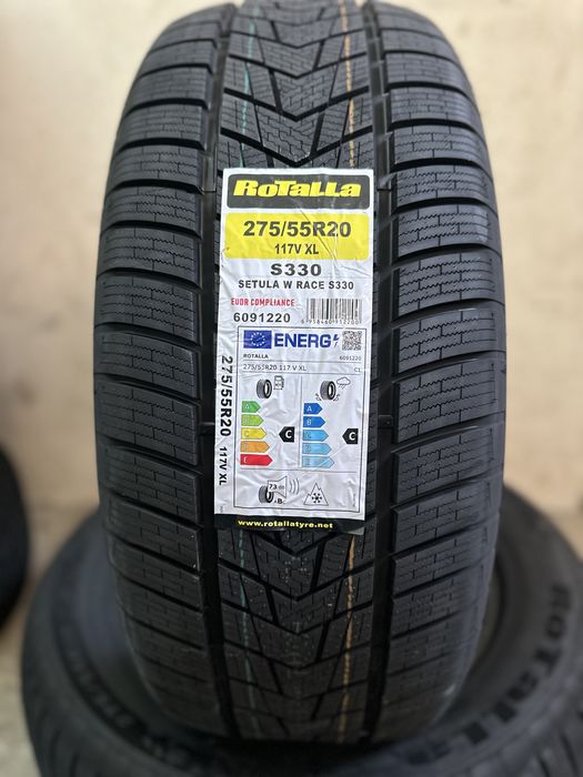 Нови Зимни Гуми ROTALLA SETULA W RACE S330 275/55R20 117V XL БОРД 2755520