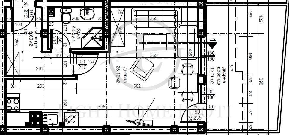 Продава се Едностаен апартамент в Пловдив, Център - 69 кв.м за 1031 €/кв.м - Снимка #3