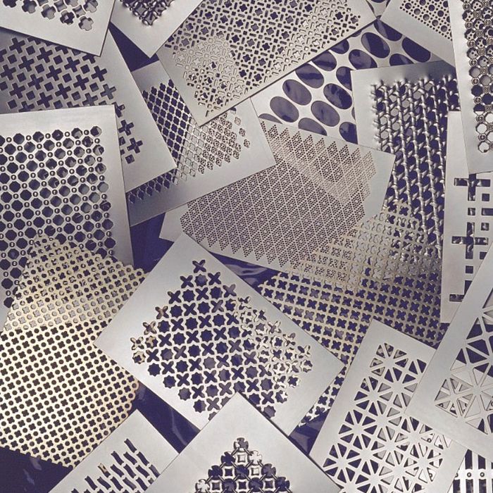 Tabla perforata oțel aluminiu și inox