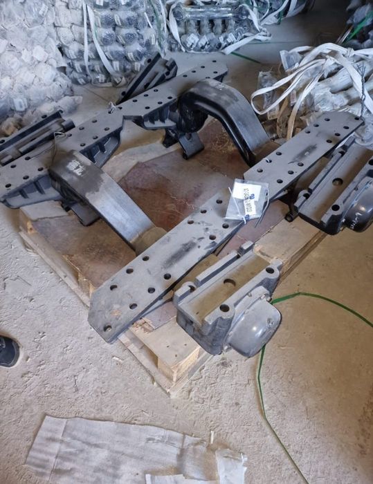 Ось балансира(телега) на Шахман