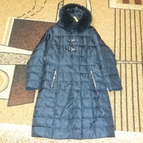 Пуховик 52-54р 80%пуха+20%пера