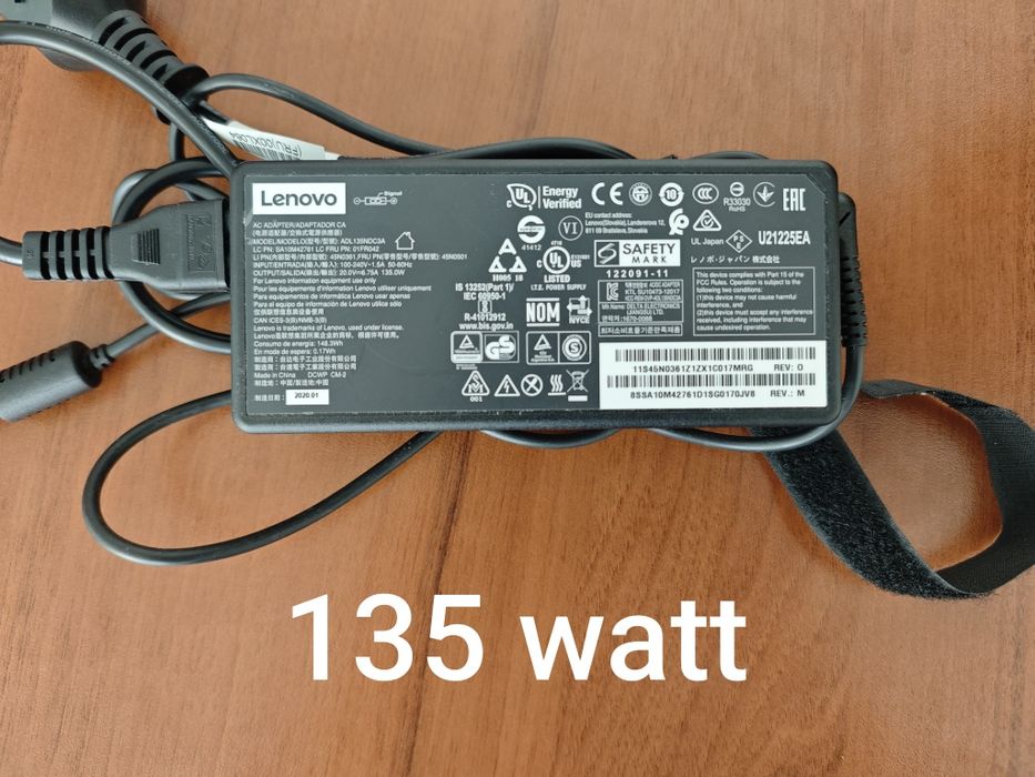 Зарядно / Адаптер Lenovo 135W