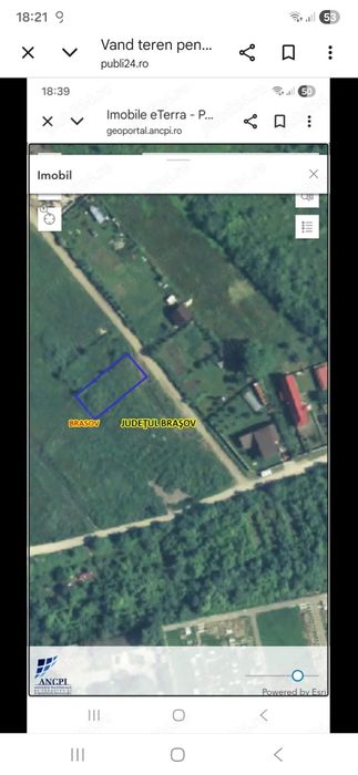 Vand teren de casa, intravilan Brasov în zona Bartolomeu