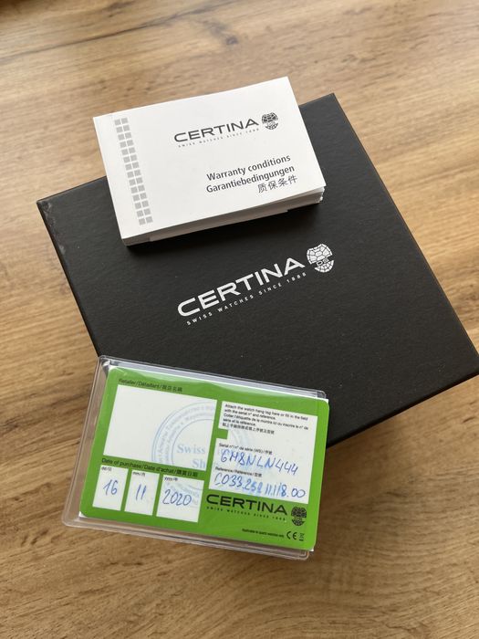 часы Certina DS