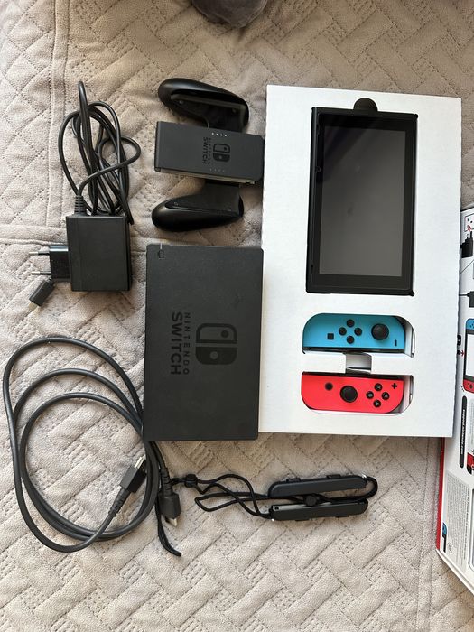 Nintendo switch 2rev прошитый 128гб