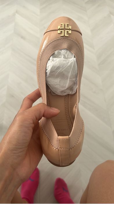 Лакированные балетки