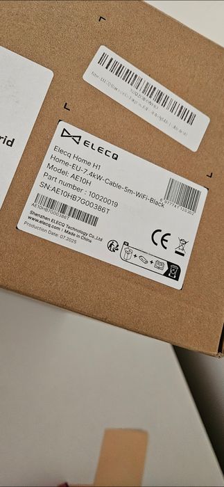 Stație de încărcare inteligentă Elecq Home H1 (7.4 kW)