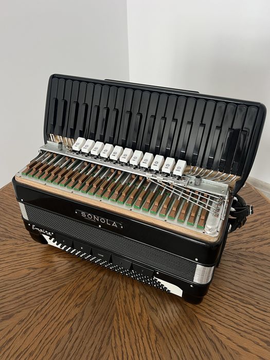 Acordeon italian sonola R460+juzisound 1 midi