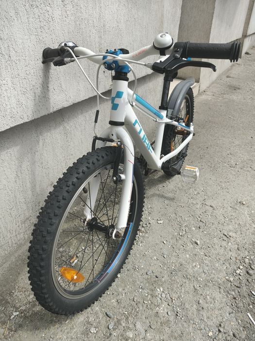 Bicicleta copii CUBE RACE 200, aluminiu, 20 zoll, 7 viteze SHIMANO, alb