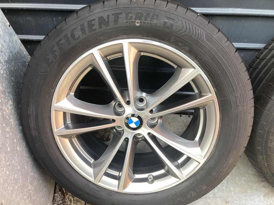 set roti vara Original BMW G30 225 55 17 senzori RDCi Goodyear