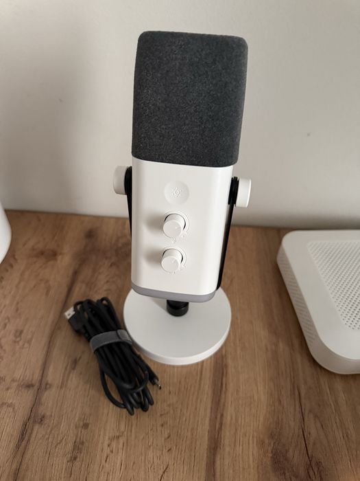 Микрофон Fifine AM8 white белый