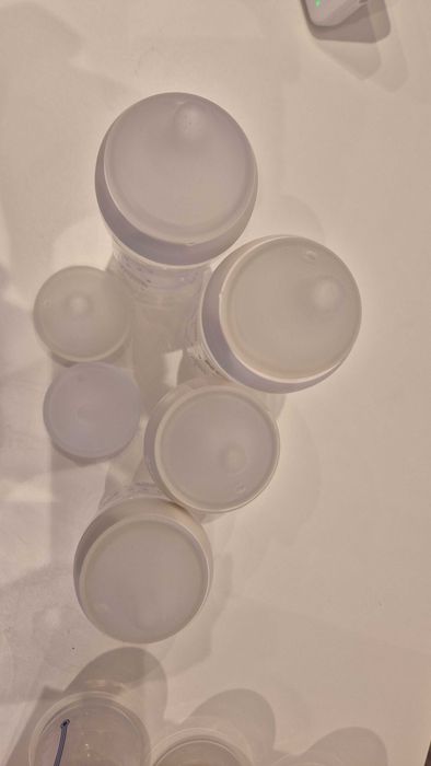 Сет шишета 8 части Nuk Perfect Match - Temperature Control, дъга