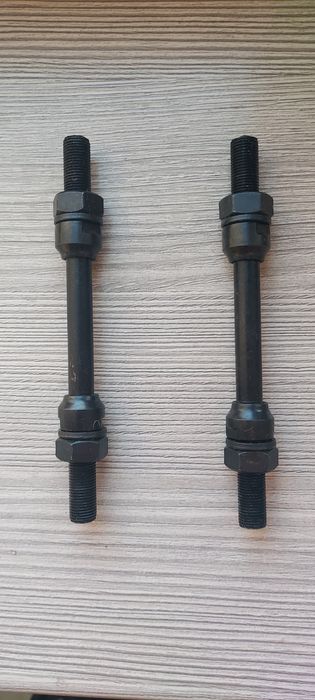 Ось переднего колеса на велосипед