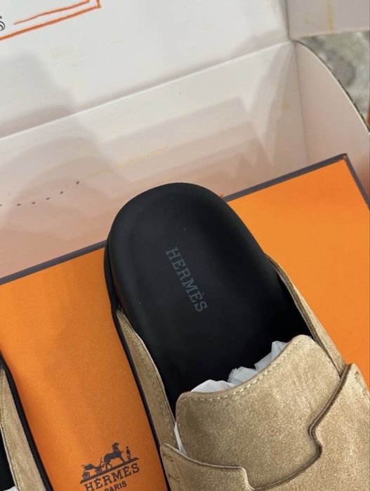 Дамски чехли Hermes Go Mule