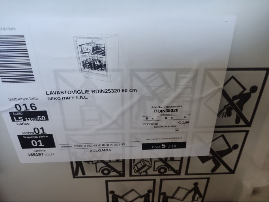 Съдомиялна за вграждане Beko BDIN25320