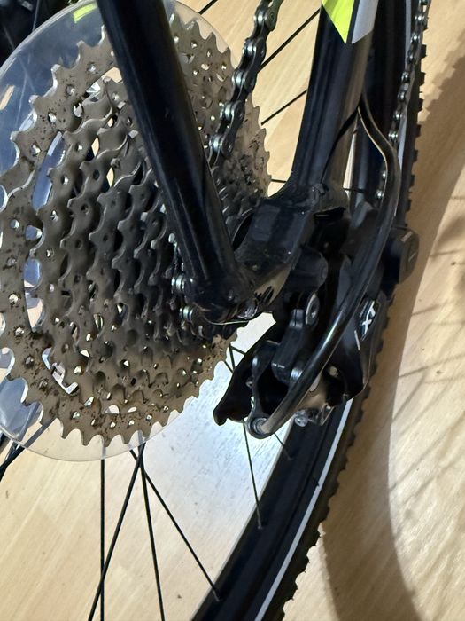 Cannondale stare impecabila cadru XL schimbatoare XT furca rock Shox