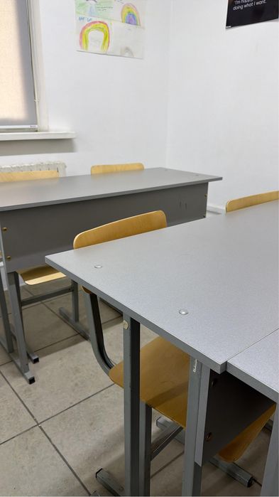 Парты в хорошем состояние