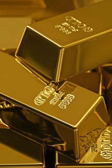 Сувенирные слитки золота