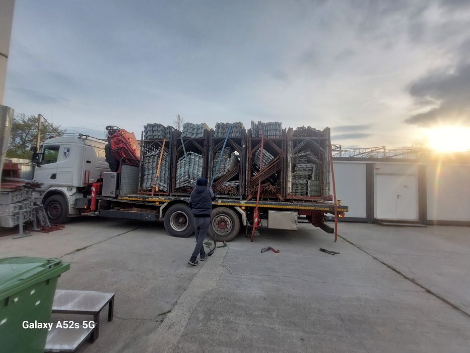 De închiriat sau vanzare schela metalica îngustă sau normala