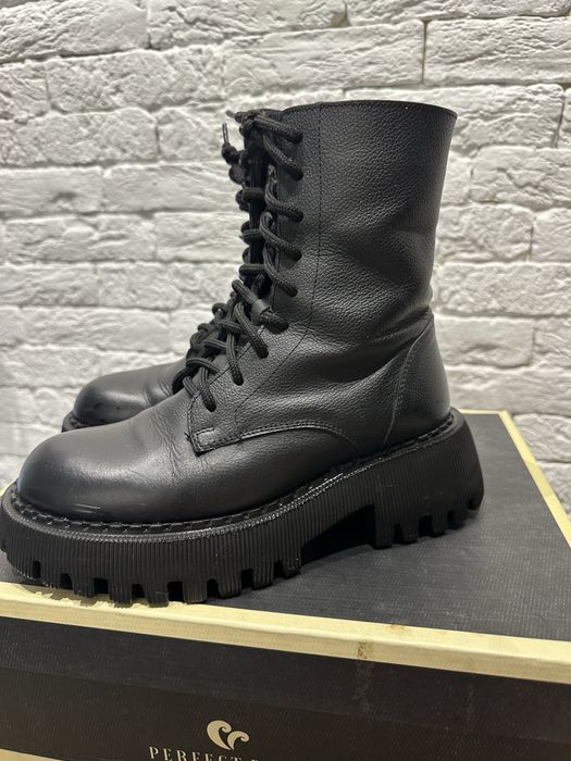 Продам сапоги демисизон кожаные