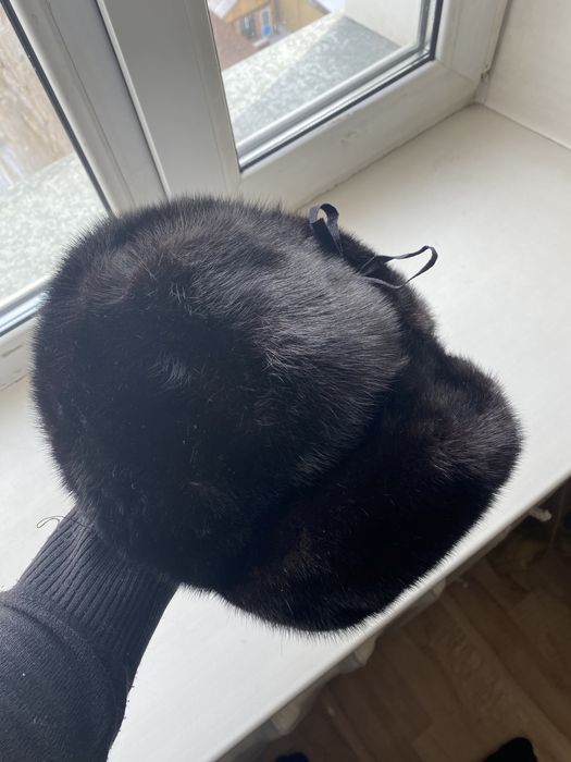 Норковая шапка мужская