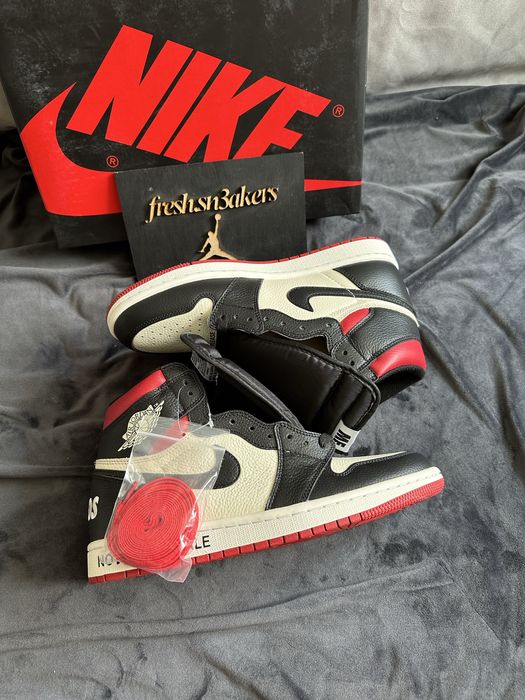 Air Jordan 1 Not For Resale Red size 44